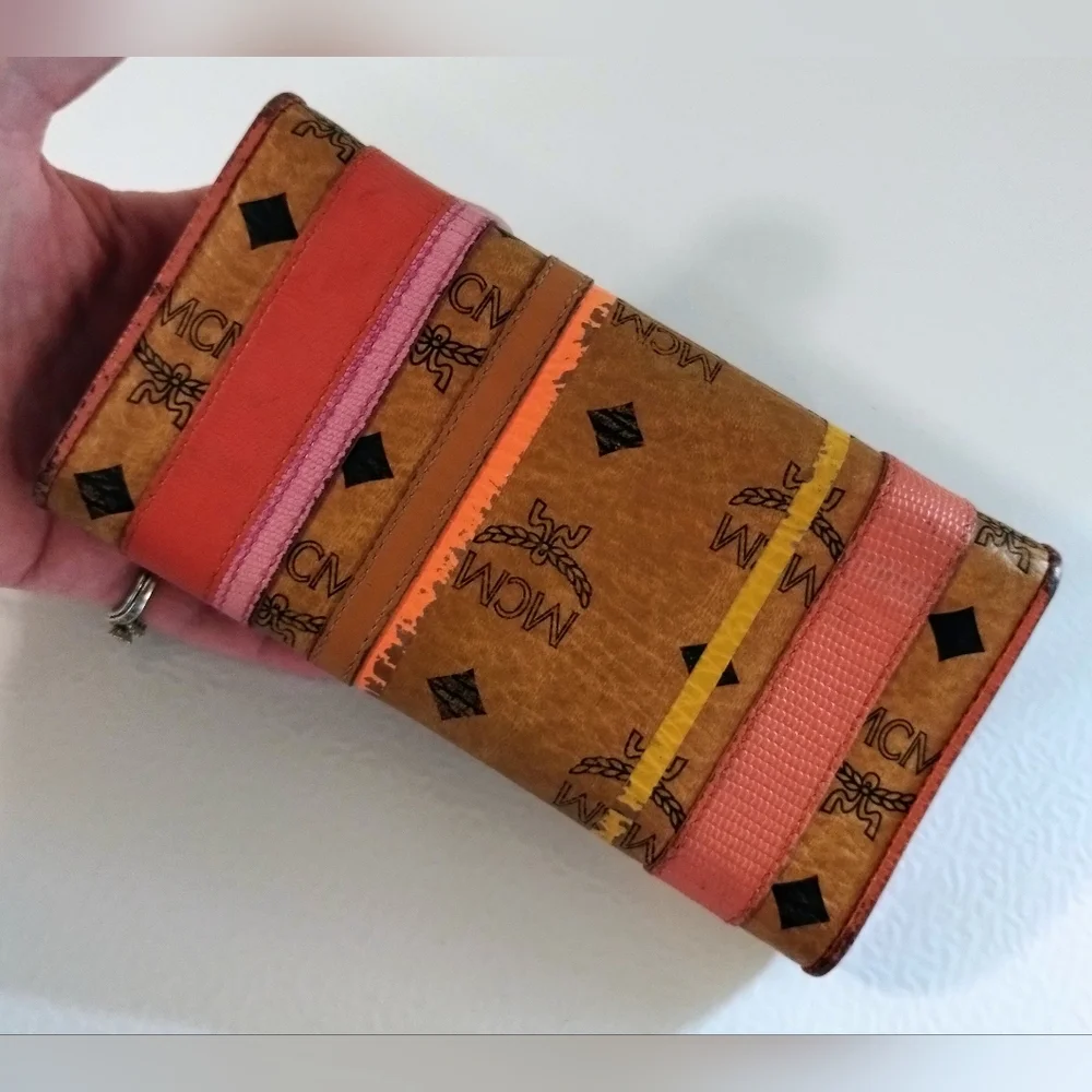 MCM Wallet With Studs - Picture 2 of 13